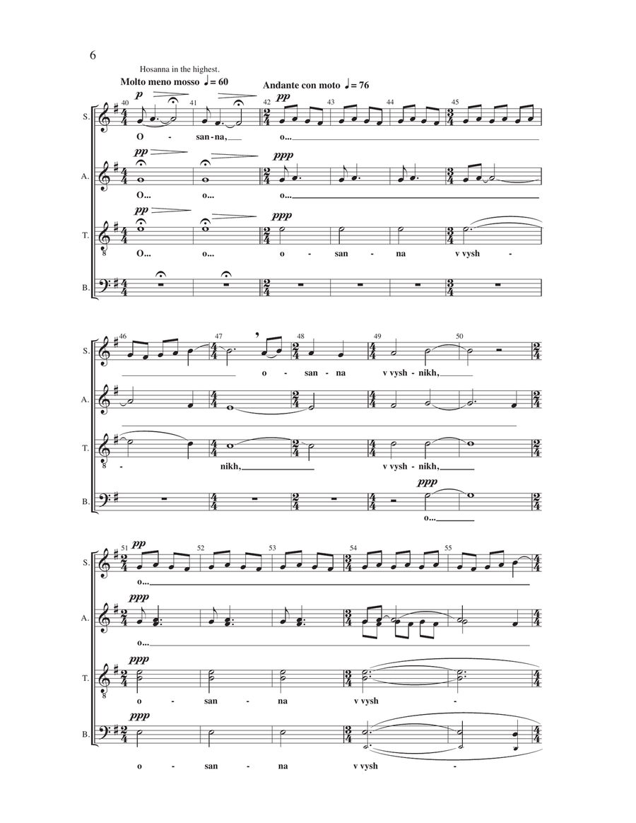 Holy Lord Of Hosts Holy Lord Of Hosts 4-Part scores gallery preview page 5