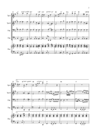 Bridge Over Troubled Water Brass Quartet scores gallery preview page 3
