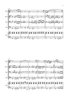 Bridge Over Troubled Water Brass Quartet scores gallery preview page 5