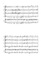 Bridge Over Troubled Water Brass Quartet scores gallery preview page 6