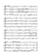 Bridge Over Troubled Water Brass Quartet scores gallery preview page 4