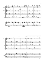 Bridge Over Troubled Water String Quartet scores gallery preview page 3