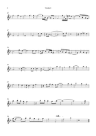 Bridge Over Troubled Water String Quartet scores gallery preview page 6