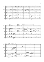 Bridge Over Troubled Water String Quintet scores gallery preview page 5
