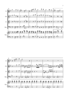 Bridge Over Troubled Water Woodwind Quartet scores gallery preview page 3