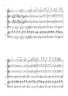Bridge Over Troubled Water Woodwind Quartet scores gallery preview page 6