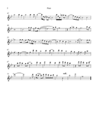 Bridge Over Troubled Water Woodwind Quartet scores gallery preview page 6