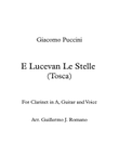 E Lucevan Le Stelle (Tosca) - G. Puccini - clarinete en A, guitarra y voz