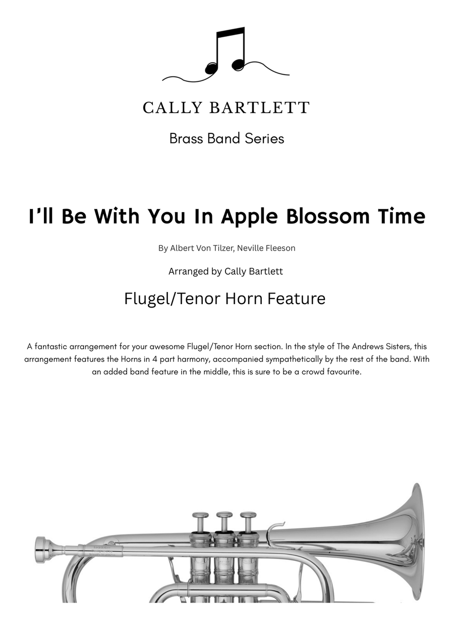 I'll Be With You In Apple Blossom Time Brass Band scores gallery preview page 1