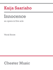 Innocence (vocal Score) - Kaija Saariaho