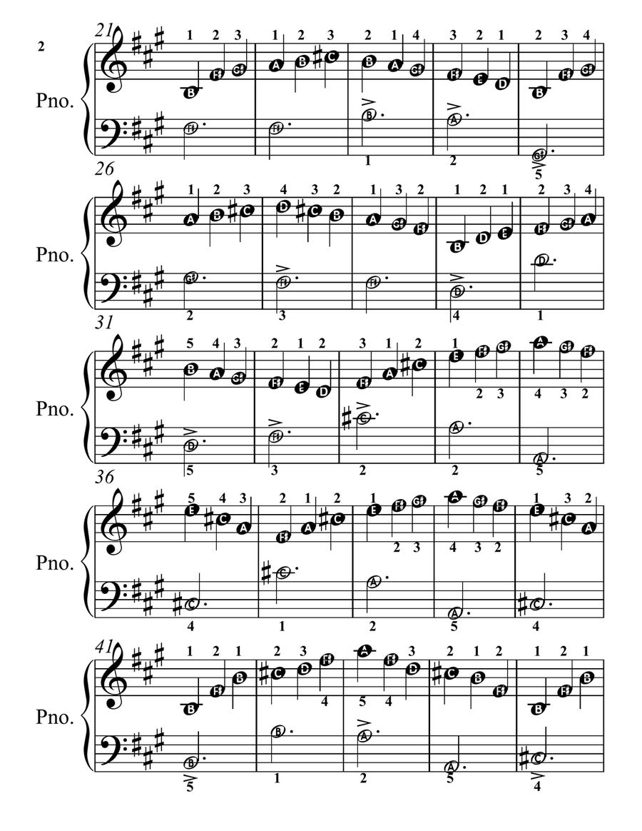 When You Are Alone When You Are Alone Piano Method scores gallery preview page 2