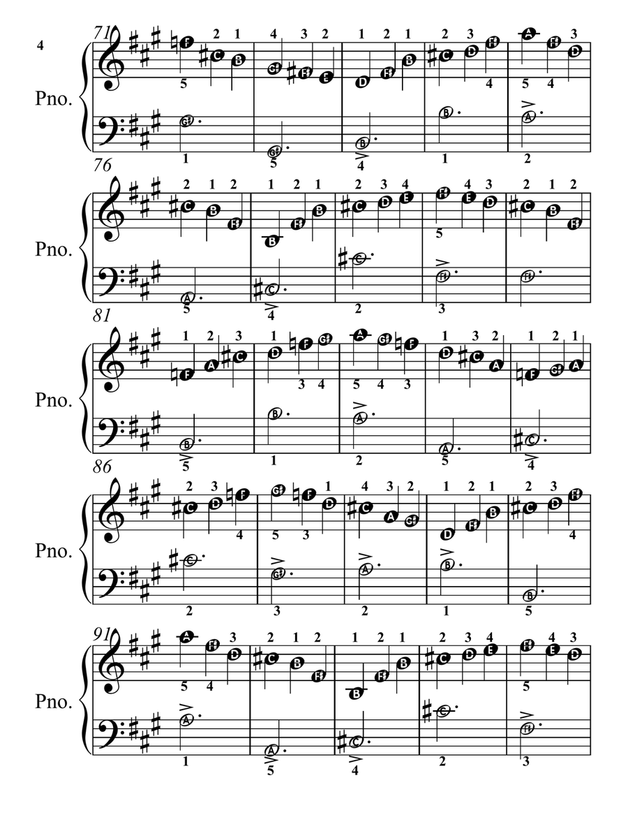When You Are Alone When You Are Alone Piano Method scores gallery preview page 4
