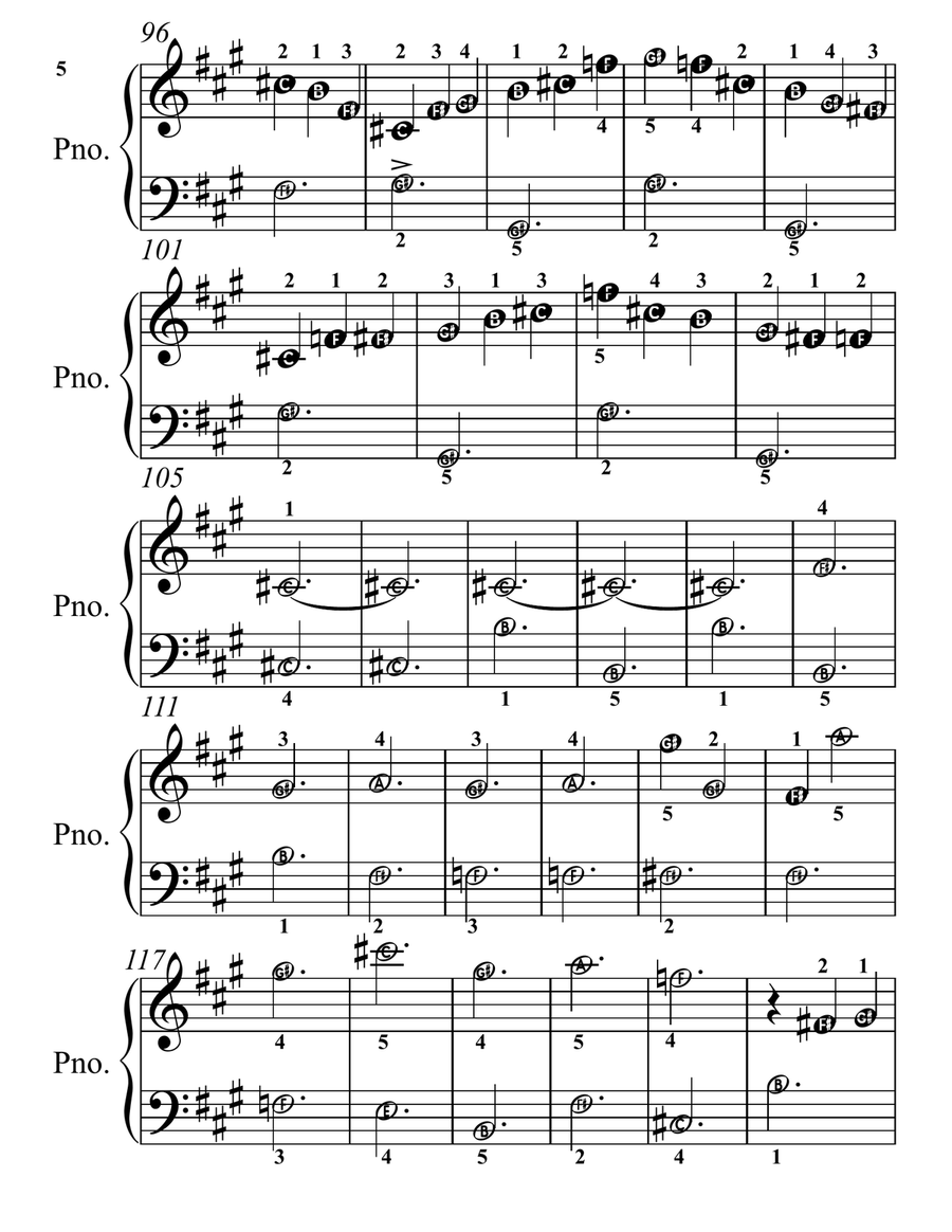 When You Are Alone When You Are Alone Piano Method scores gallery preview page 5