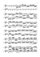 Canon in D Major, P.37; T.337. Oboe and S. Sax Woodwind Duet scores gallery preview page 3