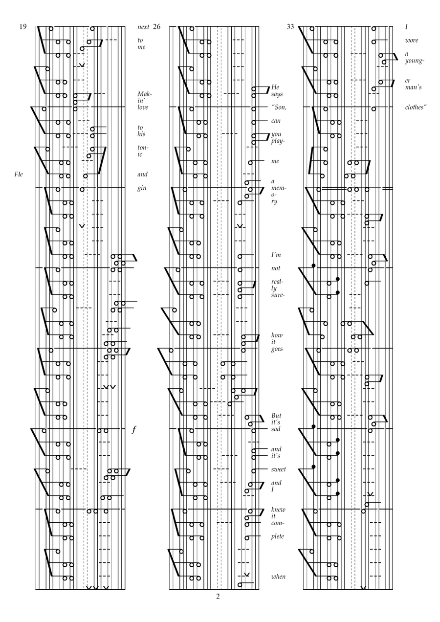 Piano Man Piano Man Piano, Vocal scores gallery preview page 2