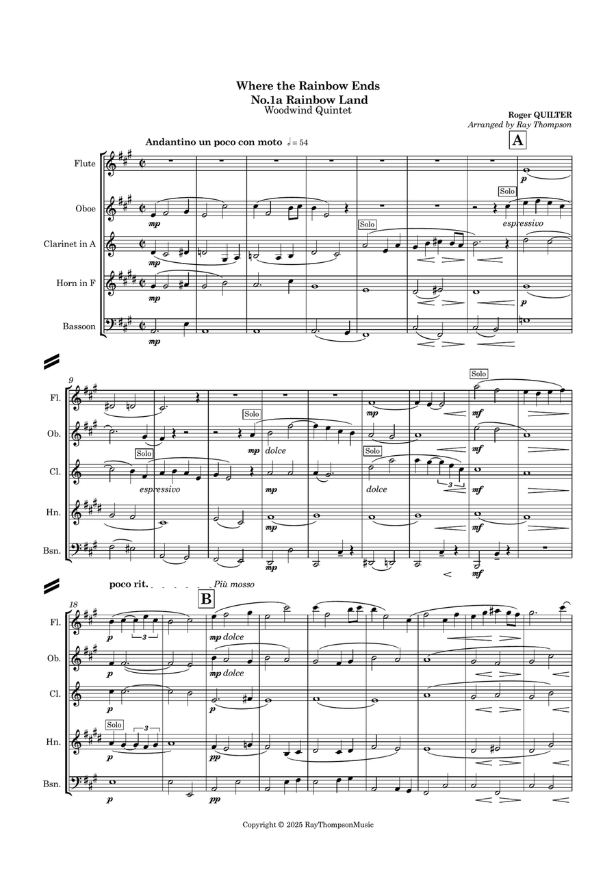 Quilter: Suite from 