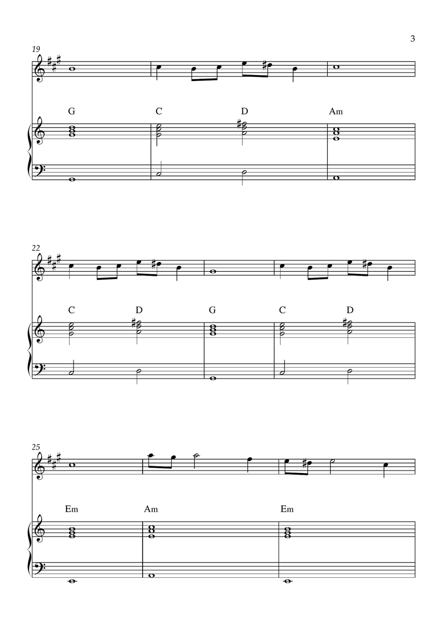 Lothlorien Lothlorien Alto Saxophone scores gallery preview page 3