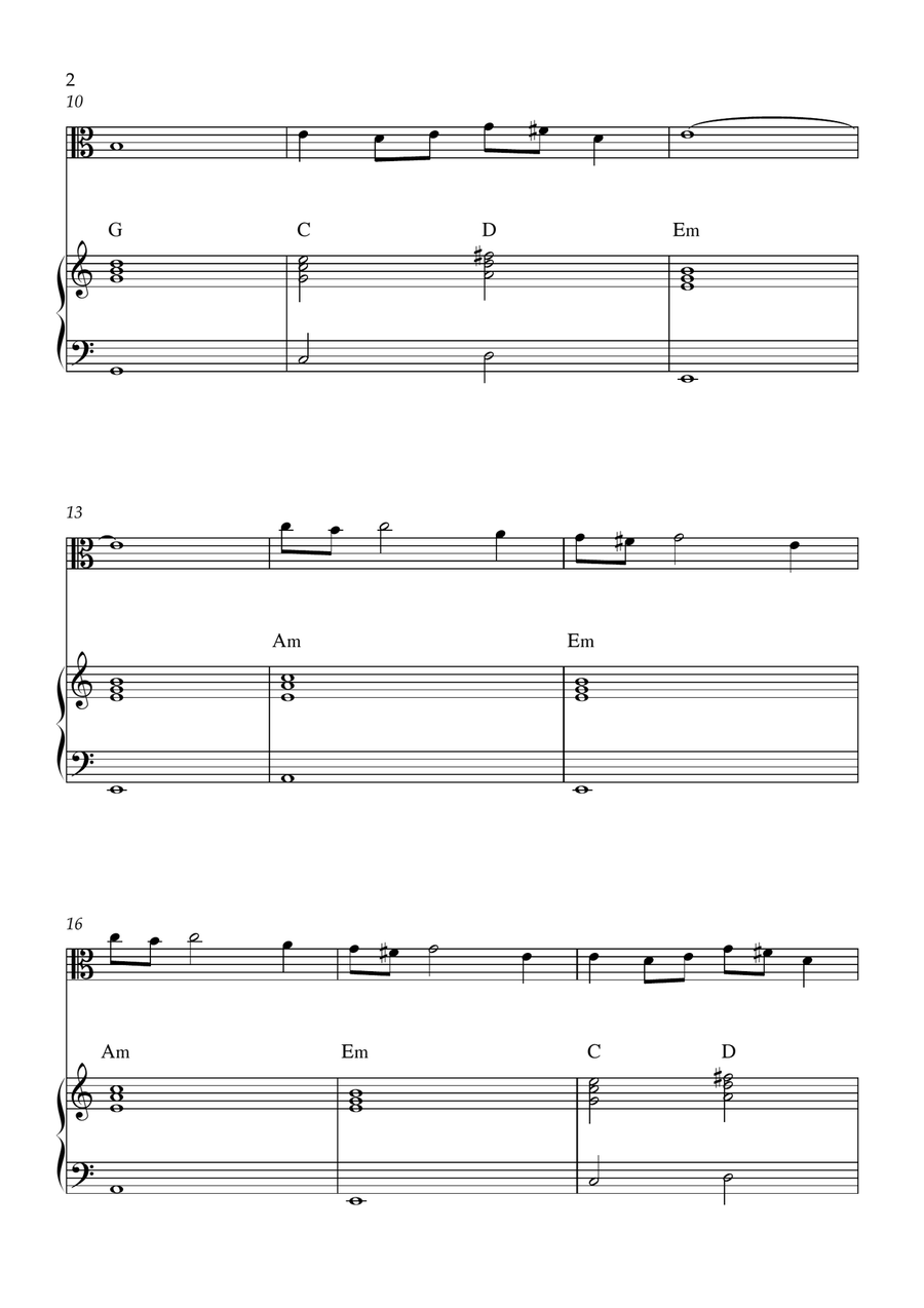 Lothlorien Lothlorien Viola scores gallery preview page 2
