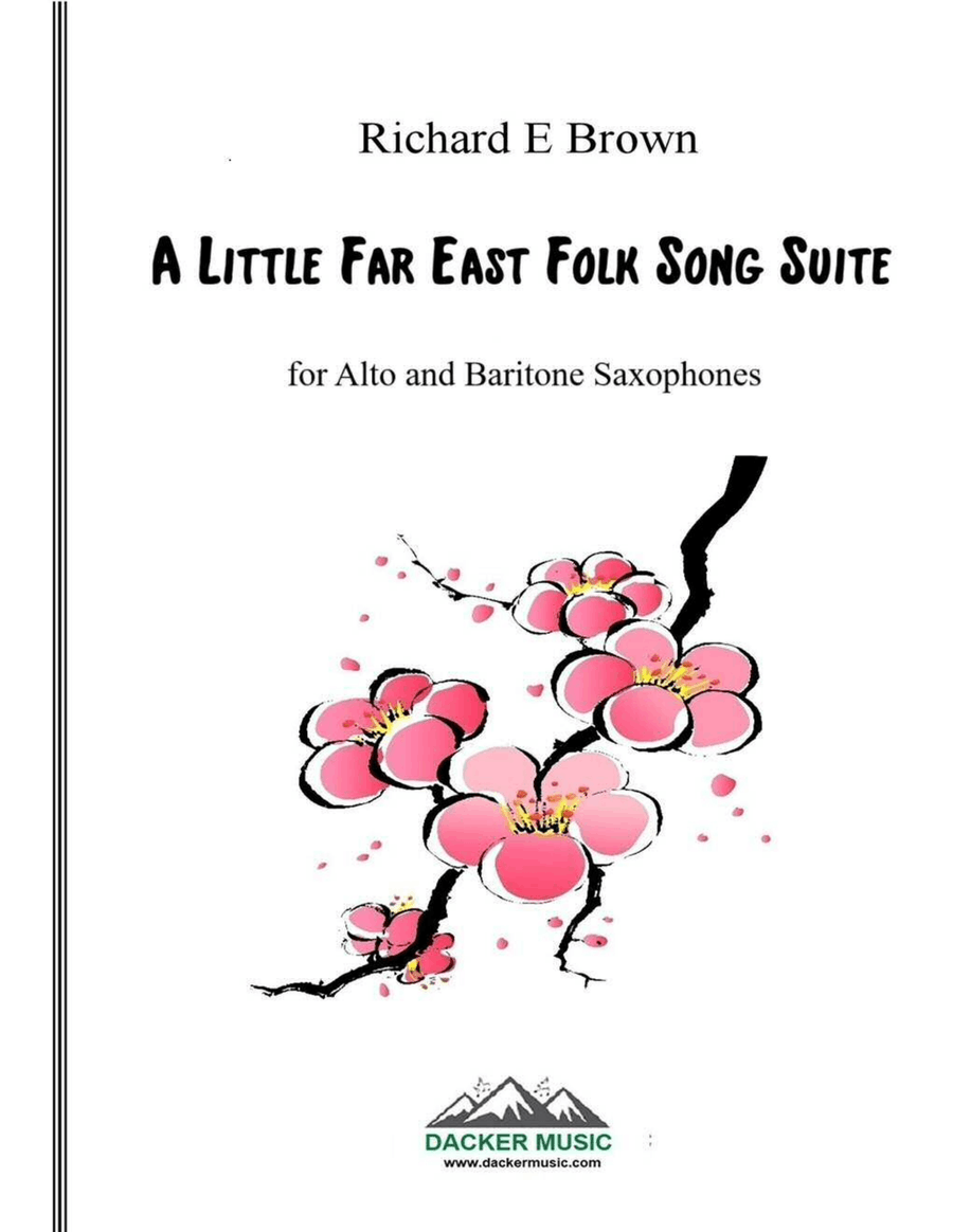 A Little Far East Folk Song Suite for Alto & Baritone Saxophones Baritone Saxophone scores gallery preview page 1