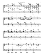 A Place In The Choir TTBB scores gallery preview page 3
