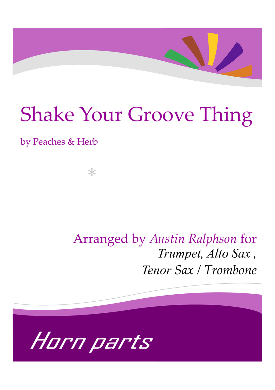 Shake Your Groove Thing Shake Your Groove Thing Small Ensemble scores gallery preview page 1