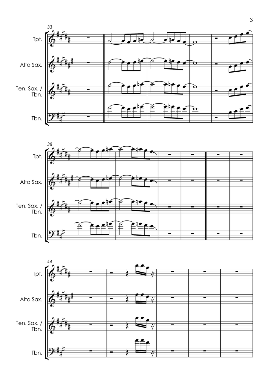 Shake Your Groove Thing Shake Your Groove Thing Small Ensemble scores gallery preview page 5
