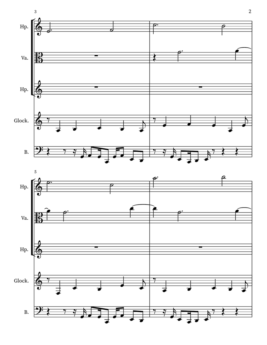 Children's Musing 94 Children's Musing 94 Small Ensemble scores gallery preview page 2