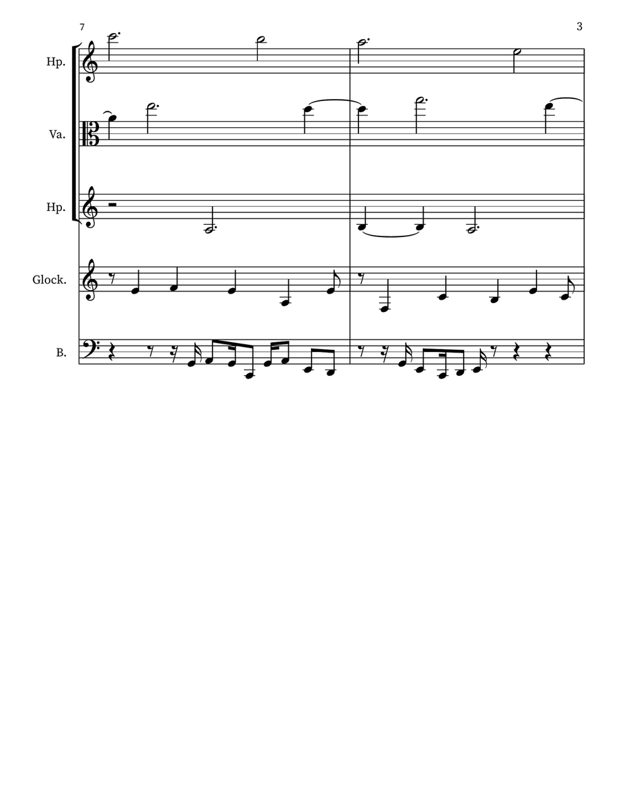 Children's Musing 94 Children's Musing 94 Small Ensemble scores gallery preview page 3