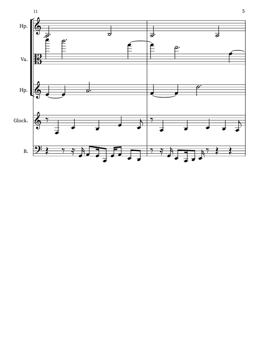 Children's Musing 94 Children's Musing 94 Small Ensemble scores gallery preview page 5
