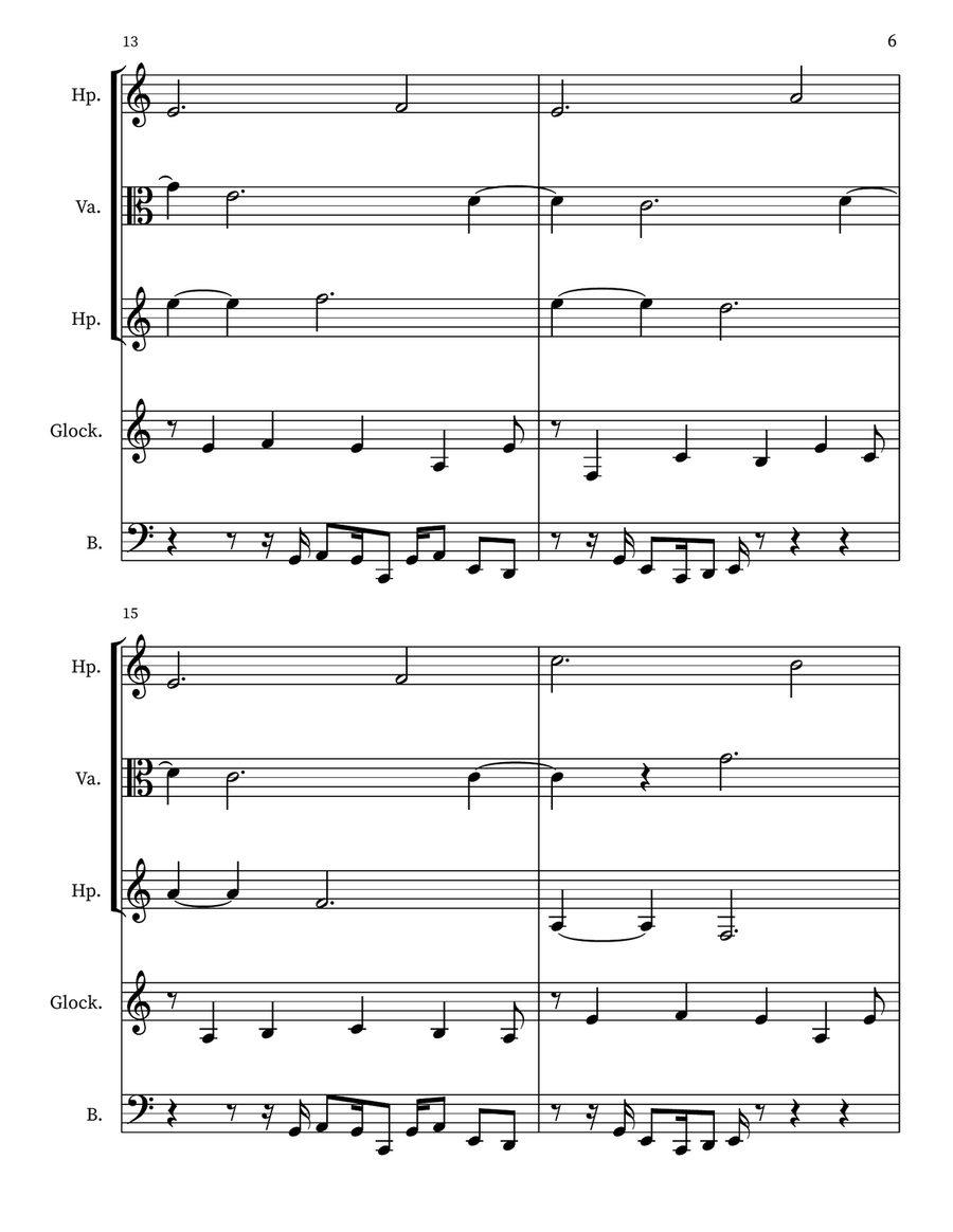 Children's Musing 94 Children's Musing 94 Small Ensemble scores gallery preview page 6