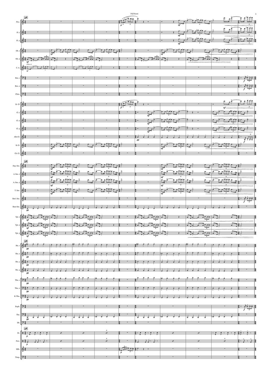 Schehe-remix Concert Band scores gallery preview page 5