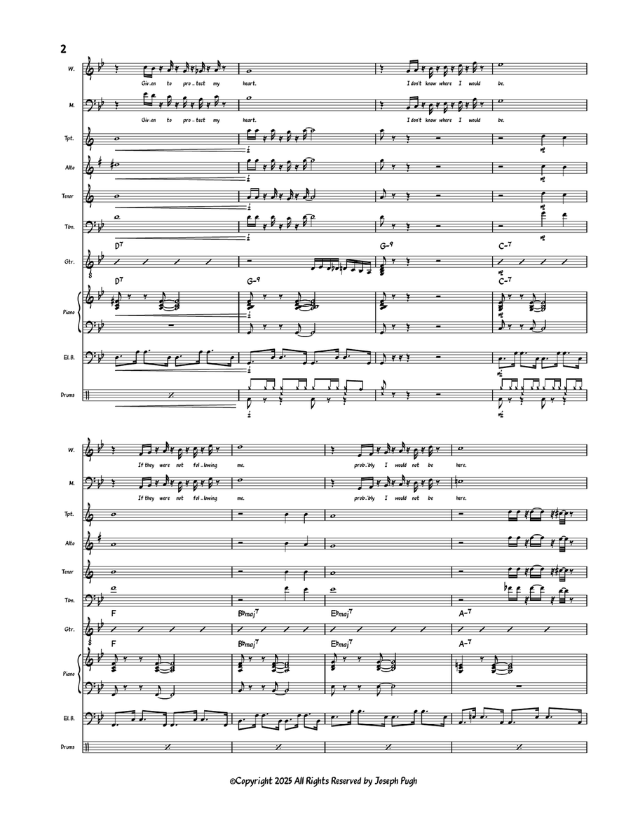 Goodness And Mercy Goodness And Mercy 4-Part scores gallery preview page 2