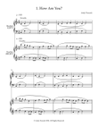 8 EASY PIANO DUETS