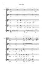 Silent Night Choir scores gallery preview page 3