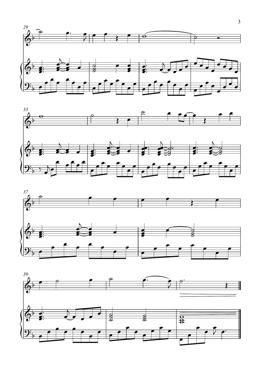 My Heart Will Go On (Love Theme From 'titanic') Flute Solo scores gallery preview page 3