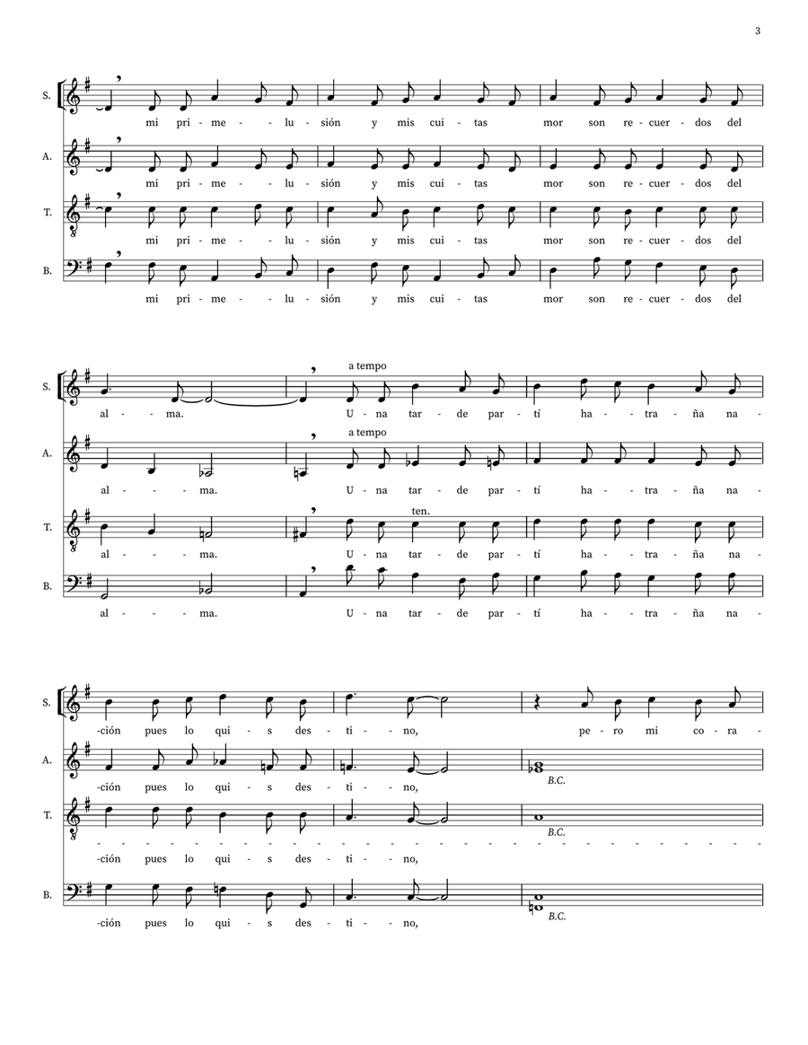En Mi Viejo San Juan En Mi Viejo San Juan 4-Part scores gallery preview page 3