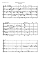 Hallelujah by Friedrich Händel for Viola Quintet String Quintet scores gallery preview page 3