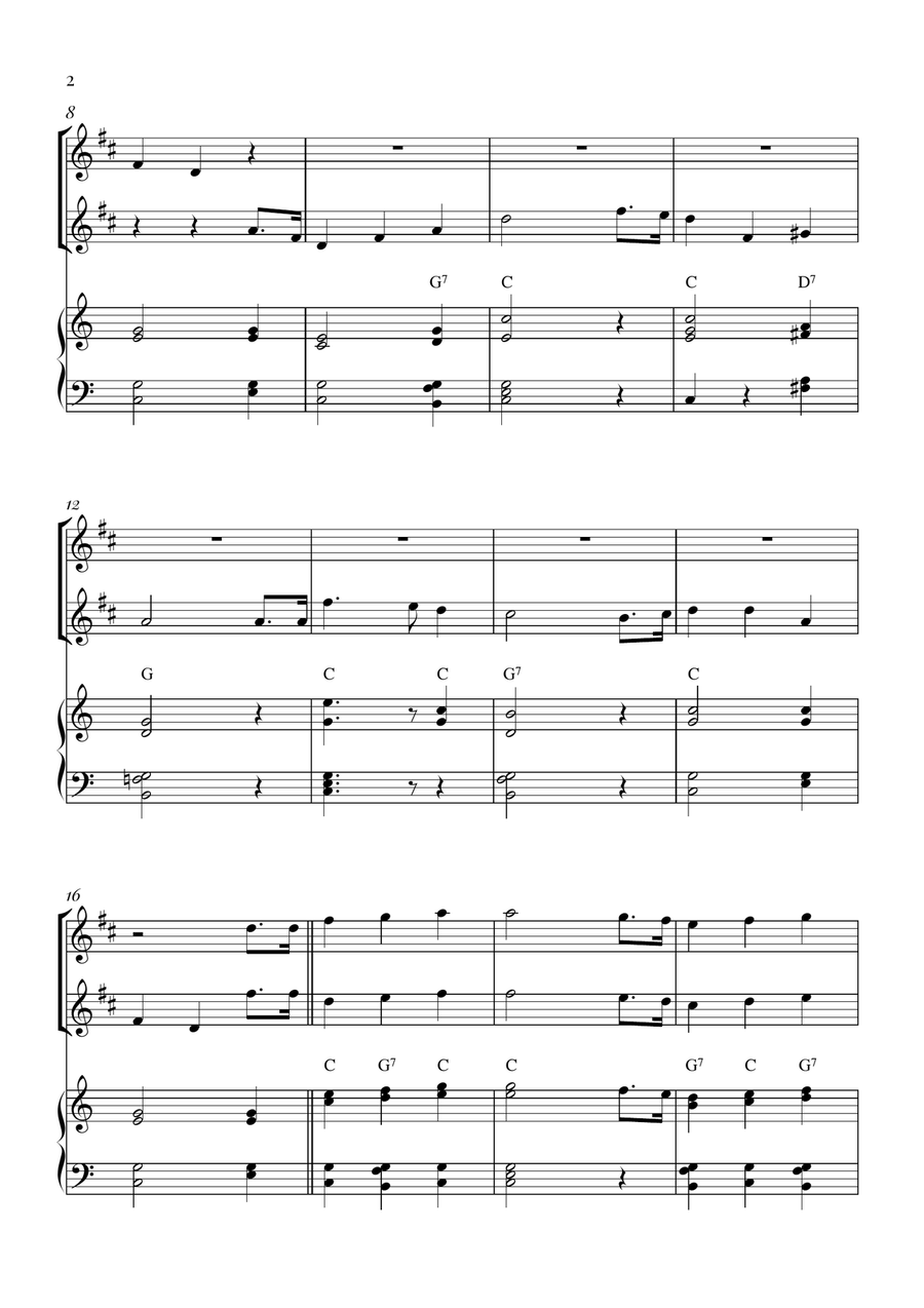 Star Spangled Banner Clarinet scores gallery preview page 2