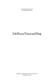Lift Every Voice and Sing