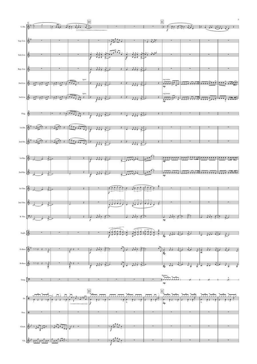 Defying Gravity Brass Band scores gallery preview page 3