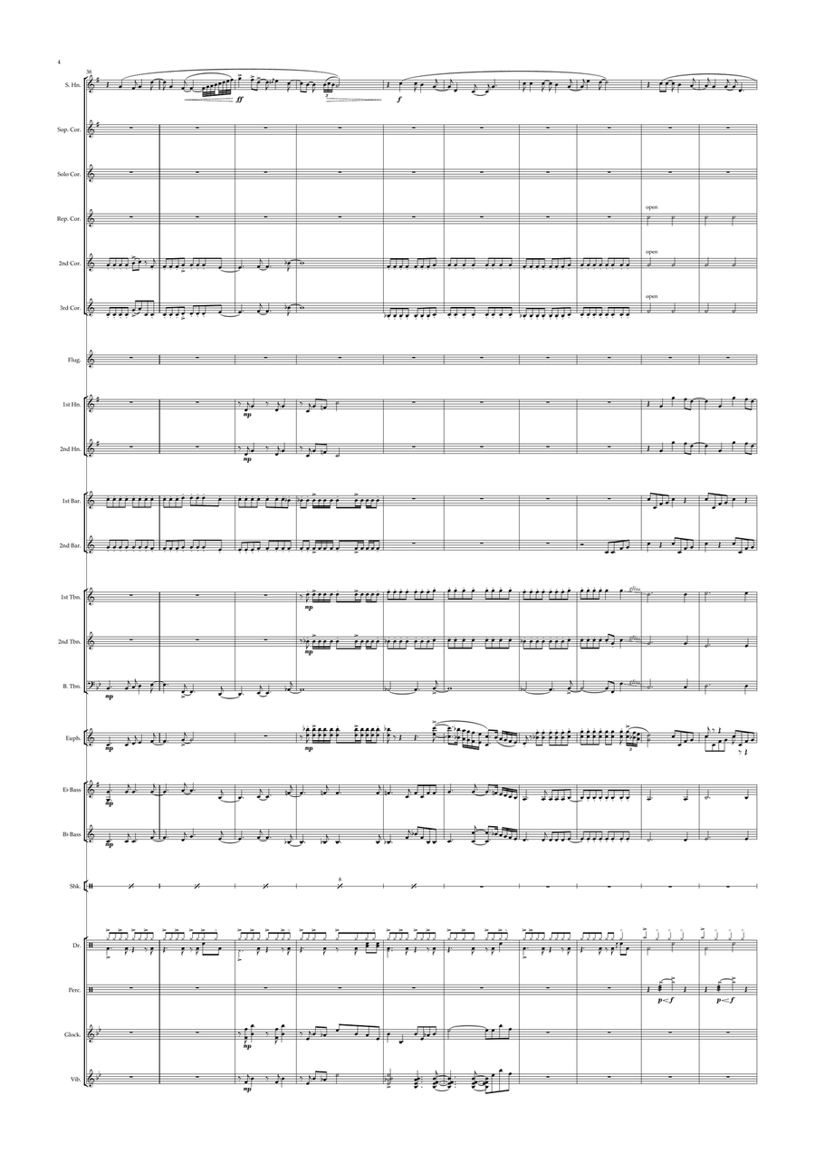 Defying Gravity Brass Band scores gallery preview page 4
