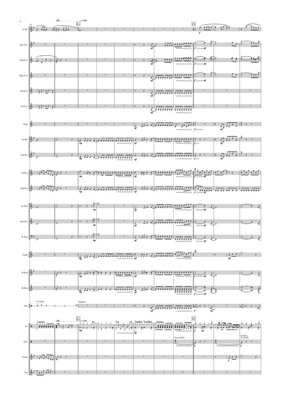 Defying Gravity Brass Band scores gallery preview page 6