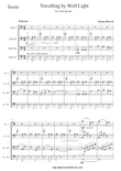 Travelling by Wolf Light for cello quartet