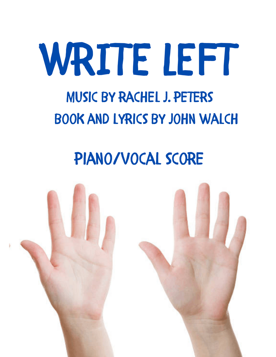 Write Left Piano/Vocal Score Piano, Vocal scores gallery preview page 1