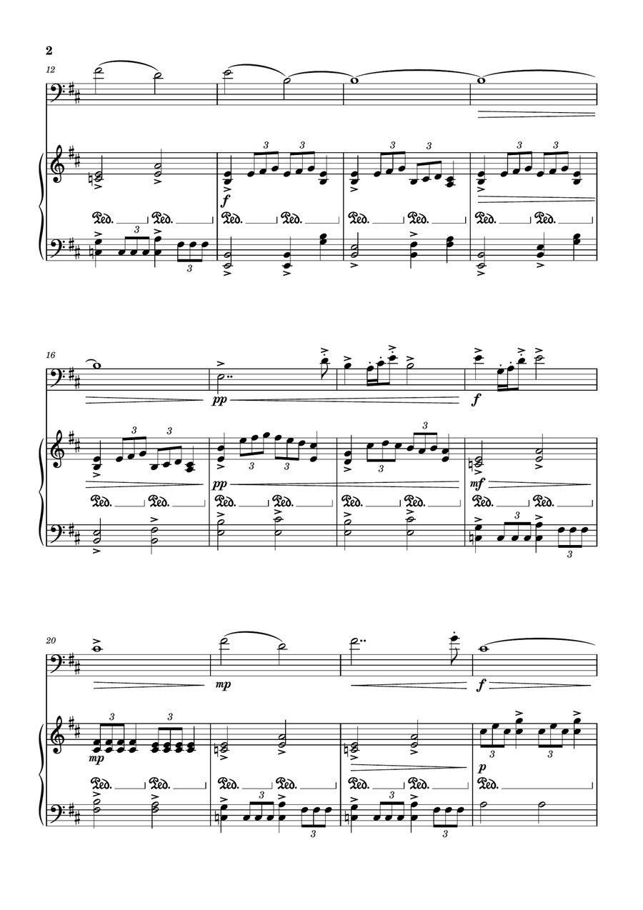 Flowing Soul Flowing Soul Piano scores gallery preview page 2