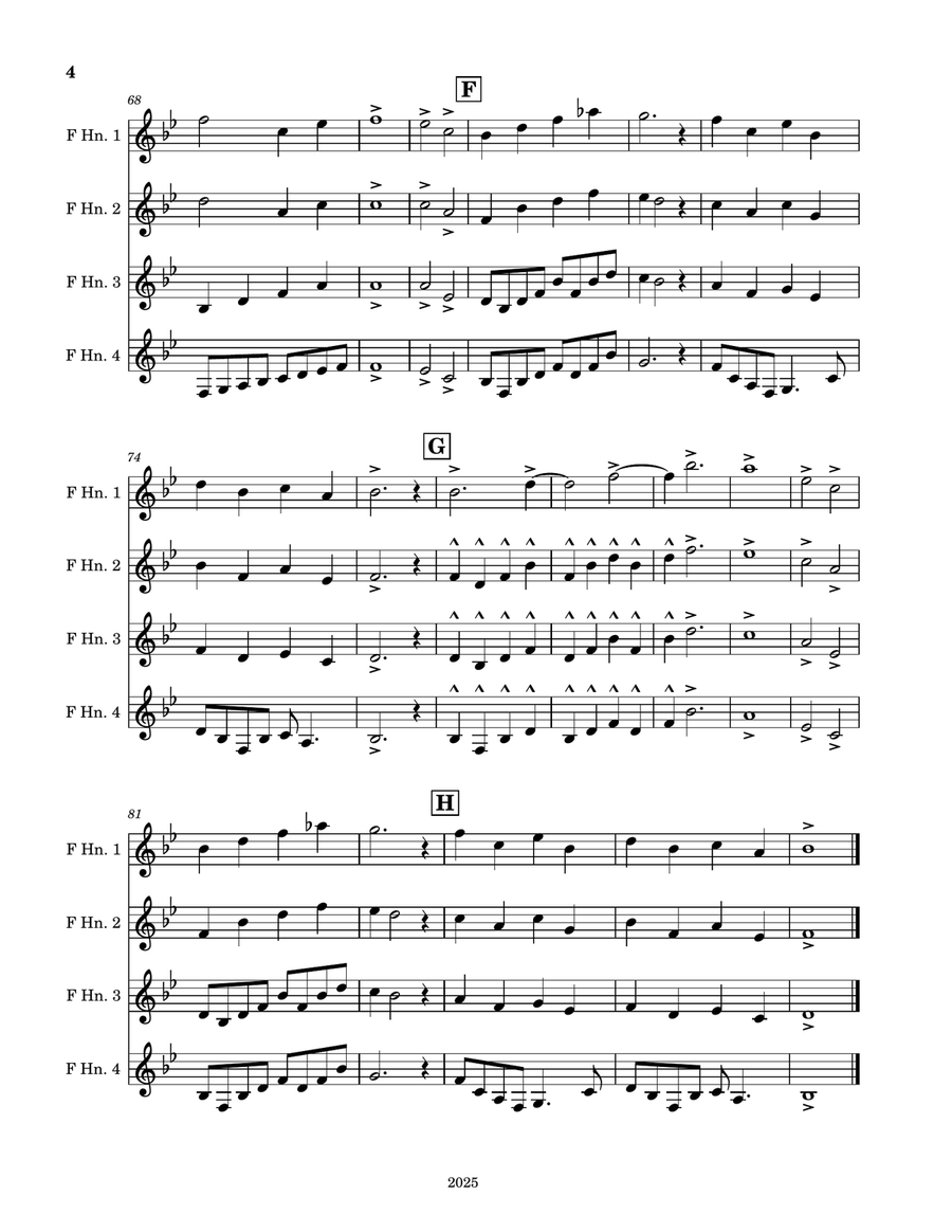The Canadian Mounties The Canadian Mounties Brass Quartet scores gallery preview page 4