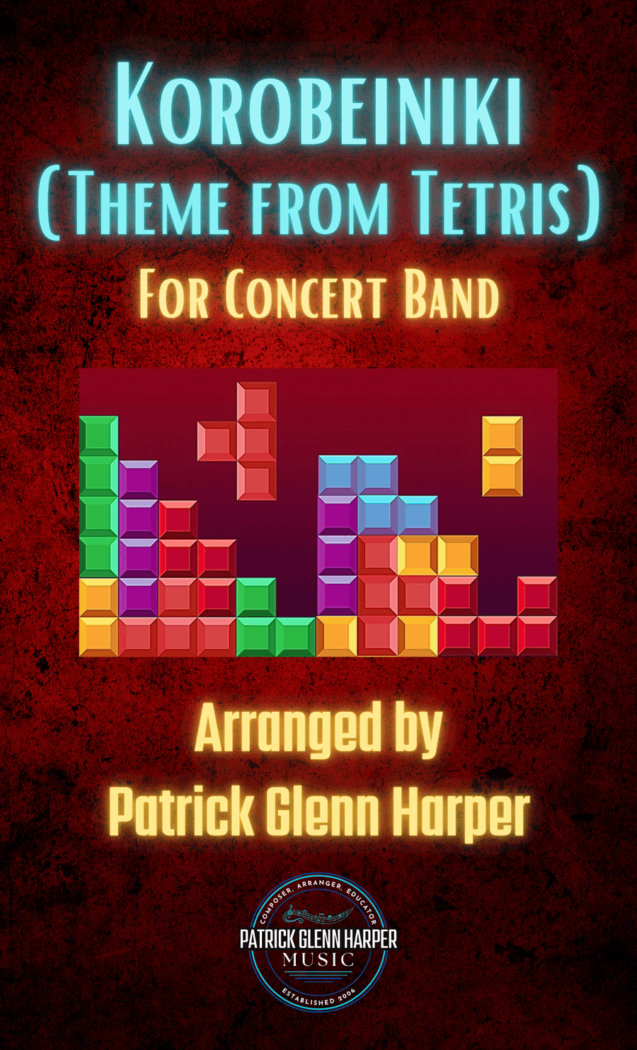 Korobeiniki (Theme from Tetris) Concert Band scores gallery preview page 1
