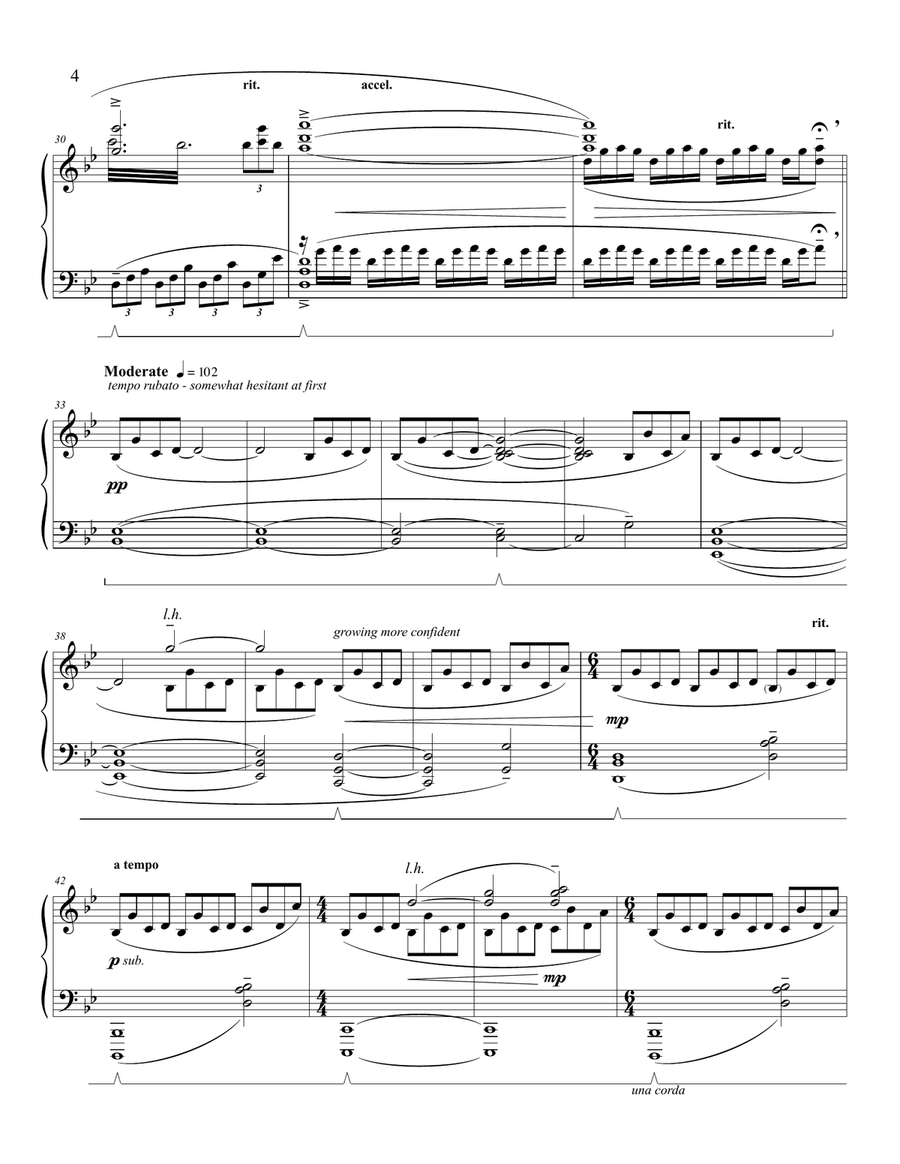 Windowpane Piano Solo scores gallery preview page 5