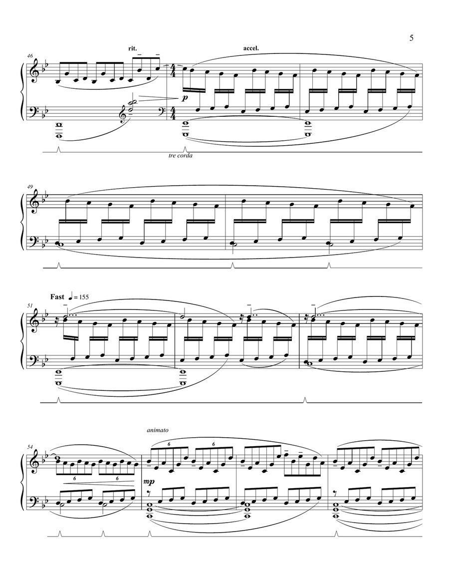 Windowpane Piano Solo scores gallery preview page 6