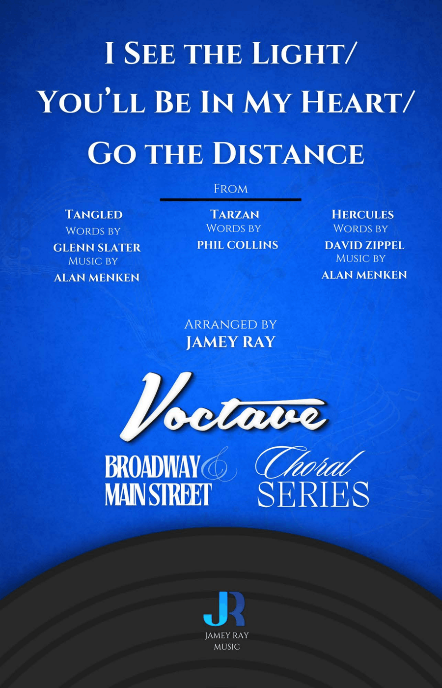 Medley: I See The Light with You'll Be In My Heart and Go The Distance Divisi scores gallery preview page 1
